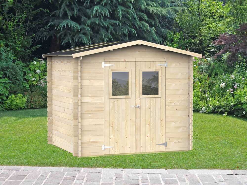 alce hobby 248x198 abri de jardin en bois avec fenêtres et porte à double battant 248x198x217 cm alce hobby 248x198 abri de jardin en bois avec fenêtres et porte à double battant 248x198x217 cm