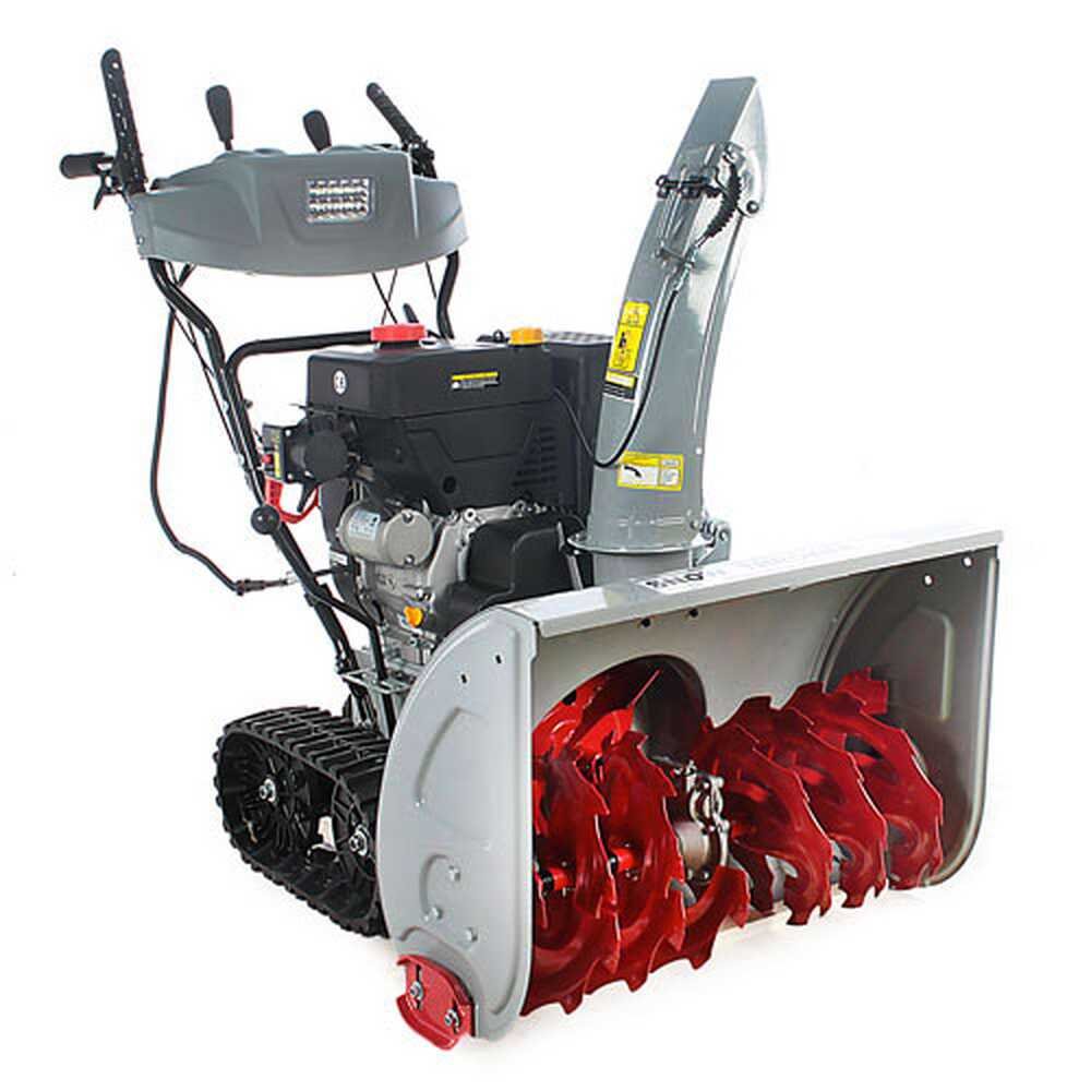 ama nps 1370c fraise à neige thermique à chenilles loncin lc185fds