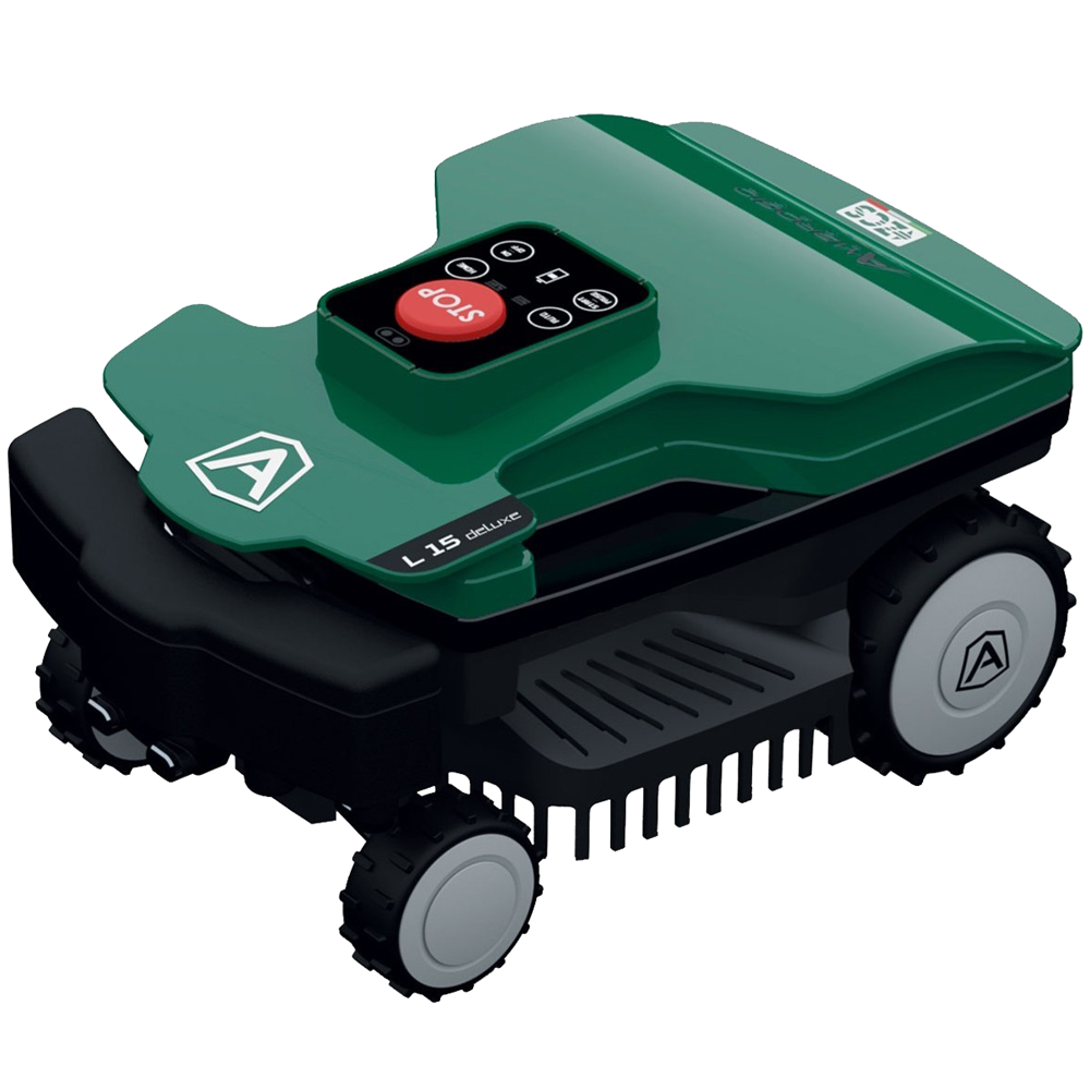 ambrogio l15 deluxe robot tondeuse avec fil périphérique batterie 25