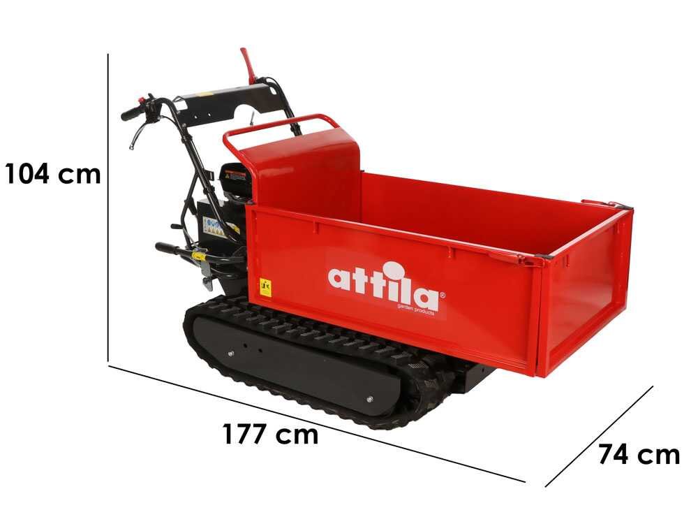 attila att 500 c brouette à moteur à chenilles extensible charge 500kg attila att 500 c brouette à moteur à chenilles extensible charge 500kg