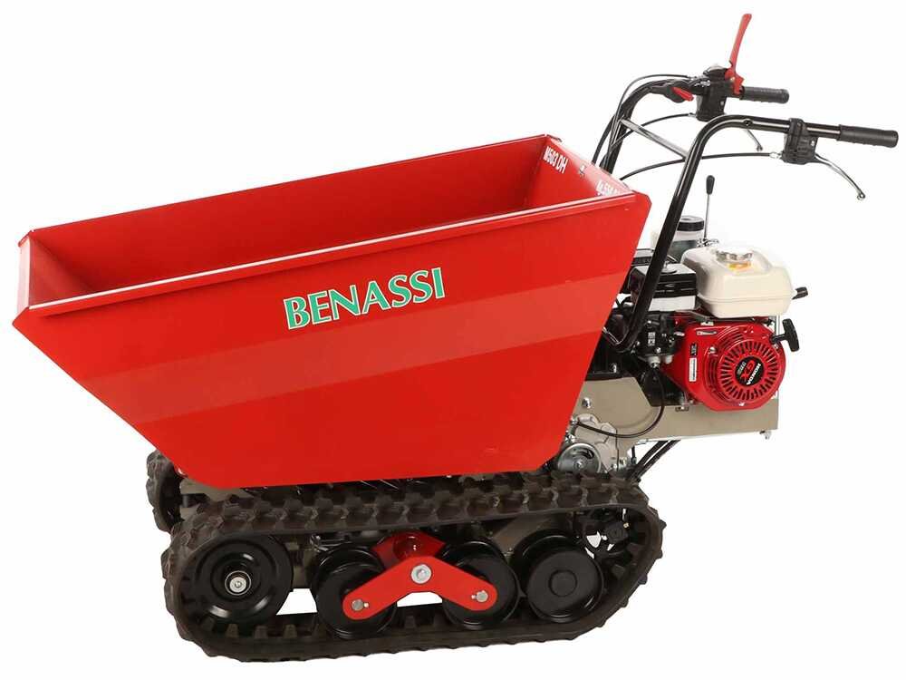 benassi m503dh brouette à chenilles benne dumper hydraulique capacité 550 kg benassi m503dh brouette à chenilles benne dumper hydraulique capacité 550 kg