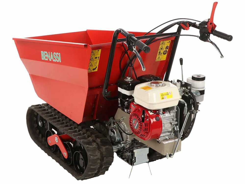 benassi m503dh brouette à chenilles benne dumper hydraulique capacité 550 kg benassi m503dh brouette à chenilles benne dumper hydraulique capacité 550 kg