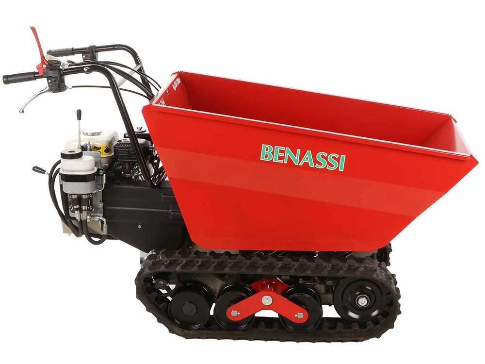 benassi m503dh brouette à chenilles benne dumper hydraulique capacité 550 kg benassi m503dh brouette à chenilles benne dumper hydraulique capacité 550 kg
