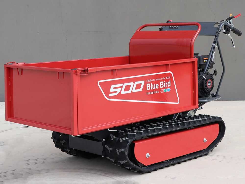 brouette à chenilles blue bird transporter 500 h caisson extensible avec charge de 500 kg brouette à chenilles blue bird transporter 500 h caisson extensible avec charge de 500 kg