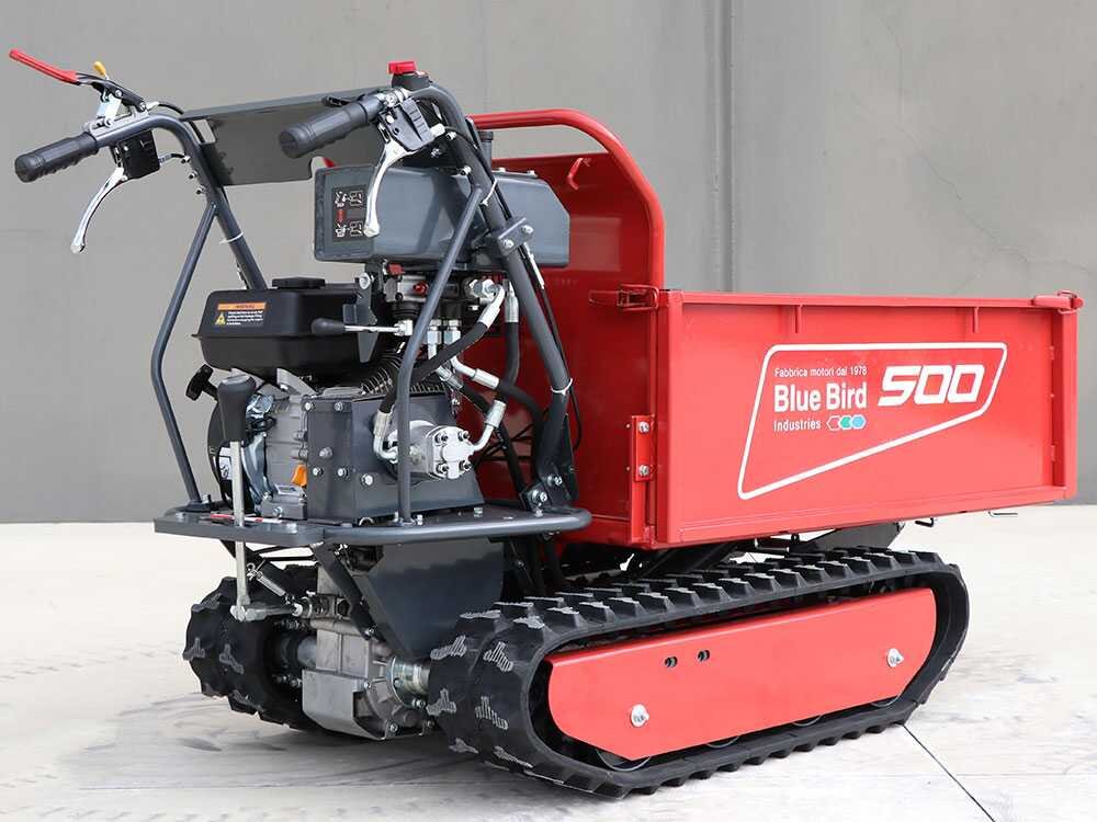 brouette à chenilles blue bird transporter 500 h caisson extensible avec charge de 500 kg brouette à chenilles blue bird transporter 500 h caisson extensible avec charge de 500 kg