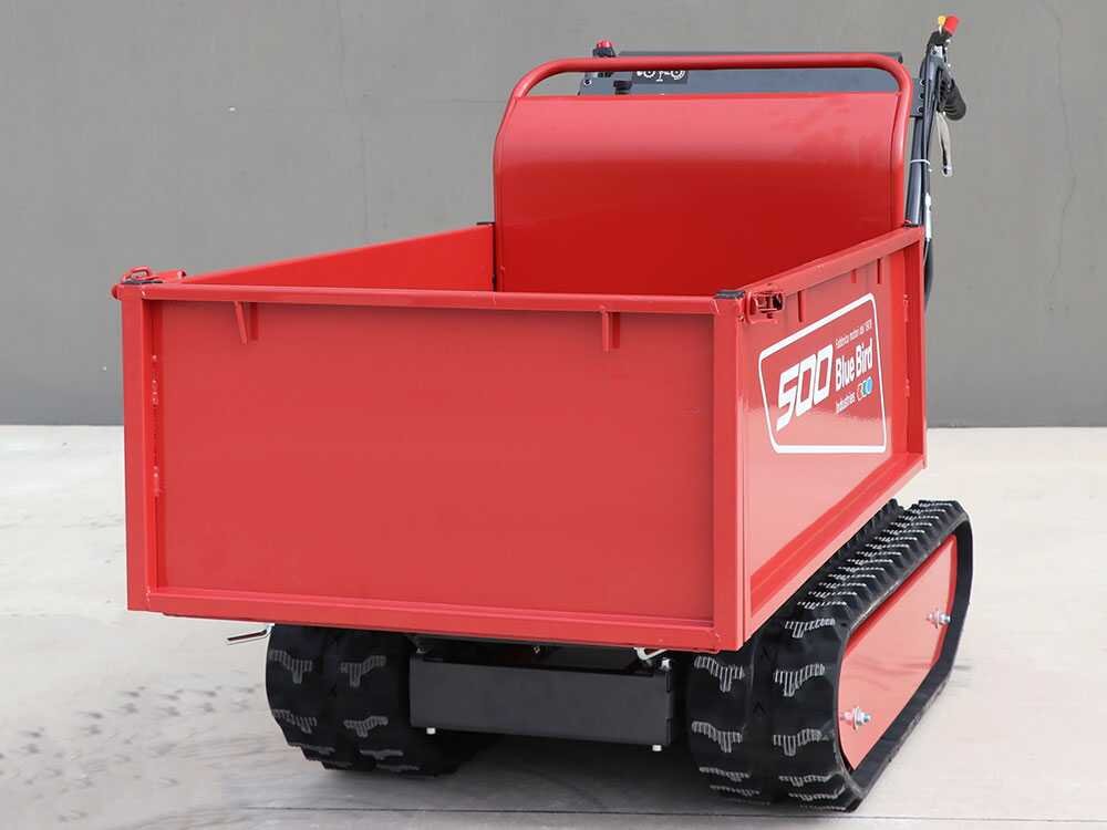brouette à chenilles blue bird transporter 500 h caisson extensible avec charge de 500 kg brouette à chenilles blue bird transporter 500 h caisson extensible avec charge de 500 kg