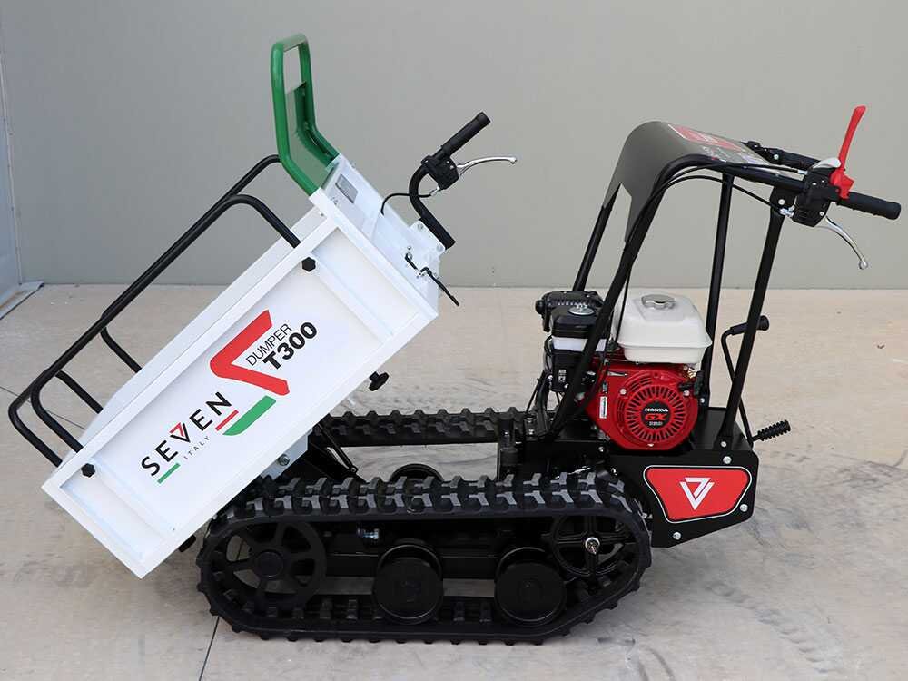brouette à chenilles seven italy t300 gx benne extensible capacité de charge 300 kg brouette à chenilles seven italy t300 gx benne extensible capacité de charge 300 kg