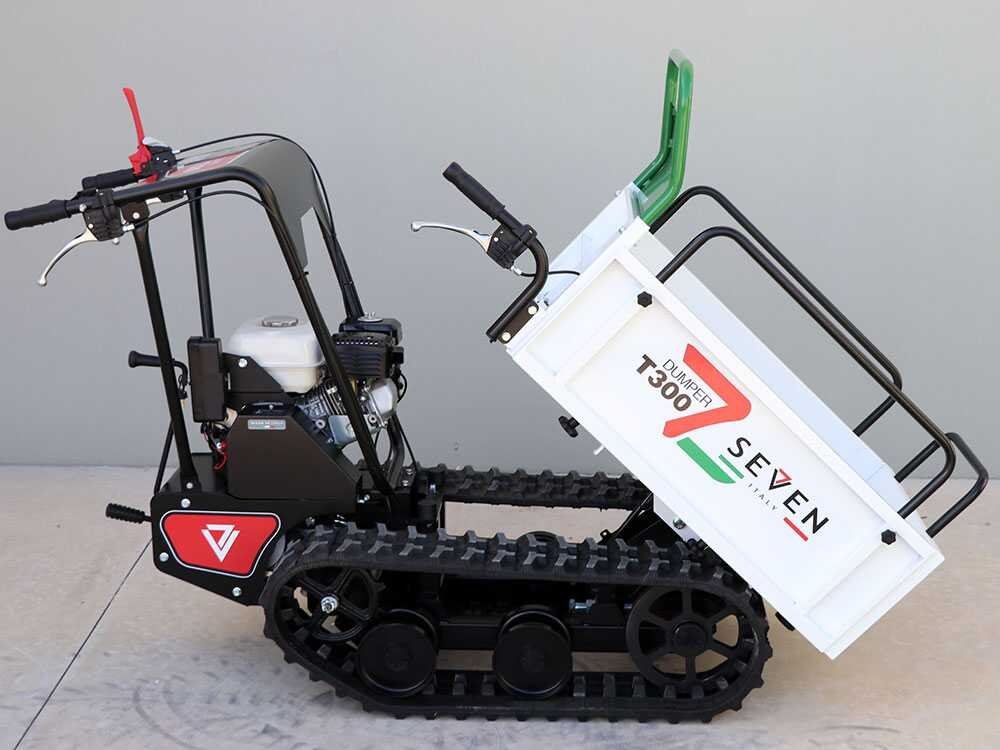 brouette à chenilles seven italy t300 gx e benne extensible charge 300 kg brouette à chenilles seven italy t300 gx e benne extensible charge 300 kg