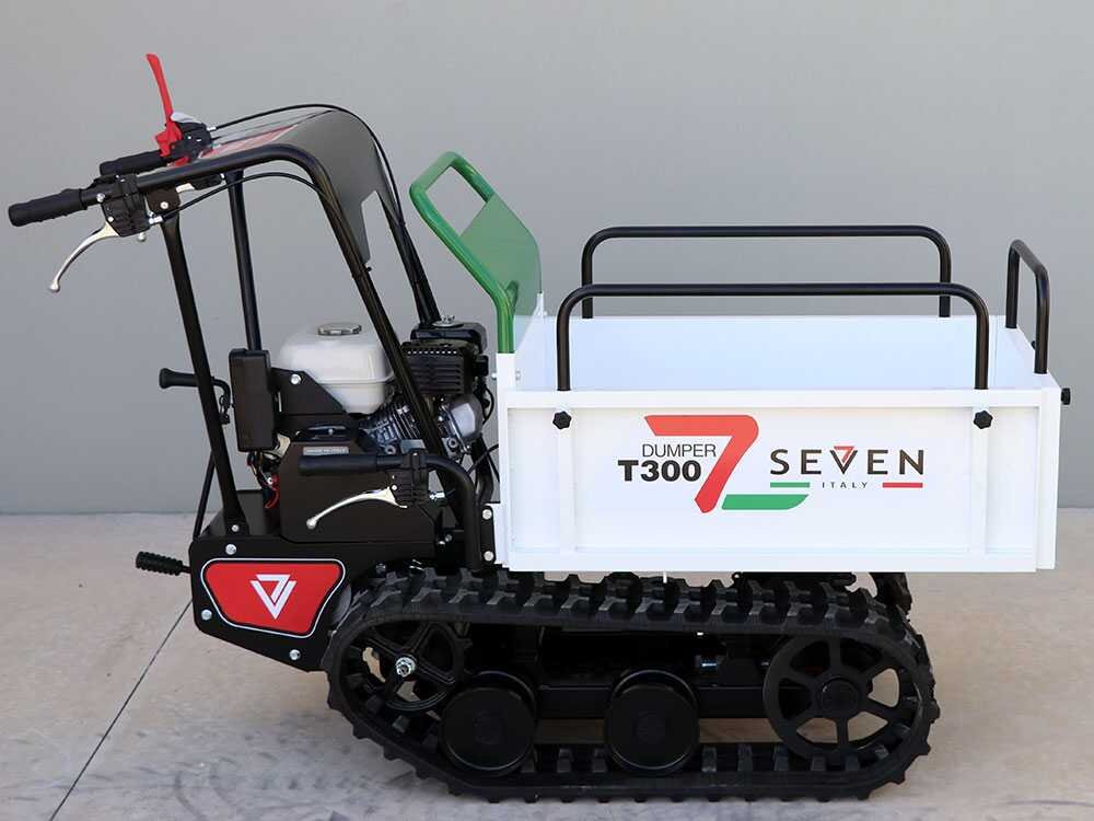 brouette à chenilles seven italy t300 gx e benne extensible charge 300 kg brouette à chenilles seven italy t300 gx e benne extensible charge 300 kg
