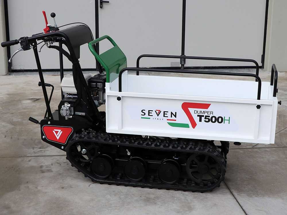 brouette à chenilles seven italy t500h gx benne extensible capacité 500 kg brouette à chenilles seven italy t500h gx benne extensible capacité 500 kg