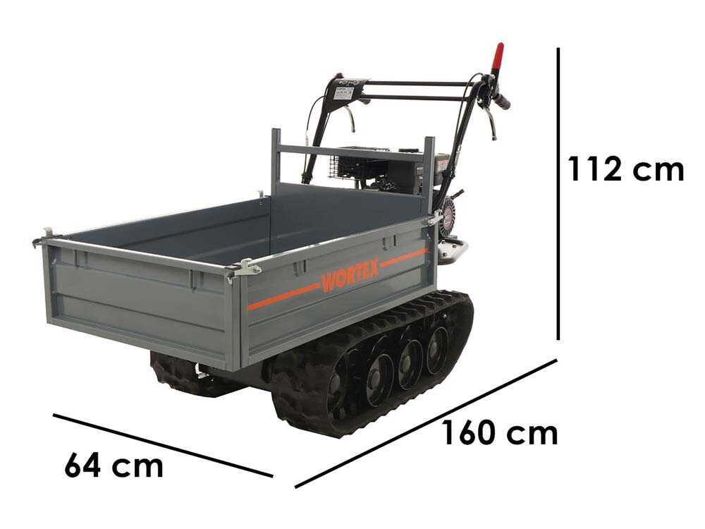 brouette à chenilles wortex sfl 300 caisson extensible avec charge de 300 kg brouette à chenilles wortex sfl 300 caisson extensible avec charge de 300 kg