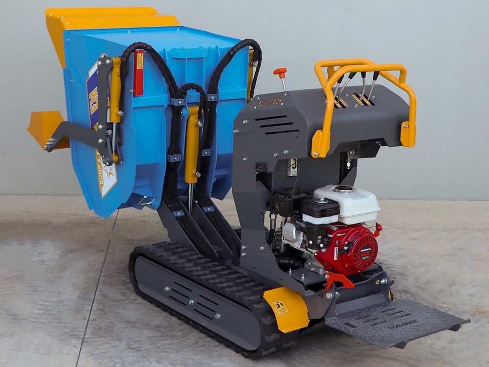 brouette motorisée euromech em500h dump & shovel benne dumper hydraulique 500 kg avec pelle brouette motorisée euromech em500h dump & shovel benne dumper hydraulique 500 kg avec pelle