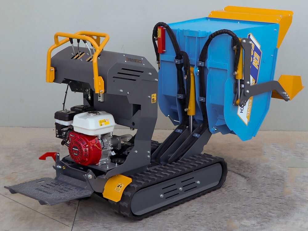 brouette motorisée euromech em500h dump & shovel benne dumper hydraulique 500 kg avec pelle brouette motorisée euromech em500h dump & shovel benne dumper hydraulique 500 kg avec pelle