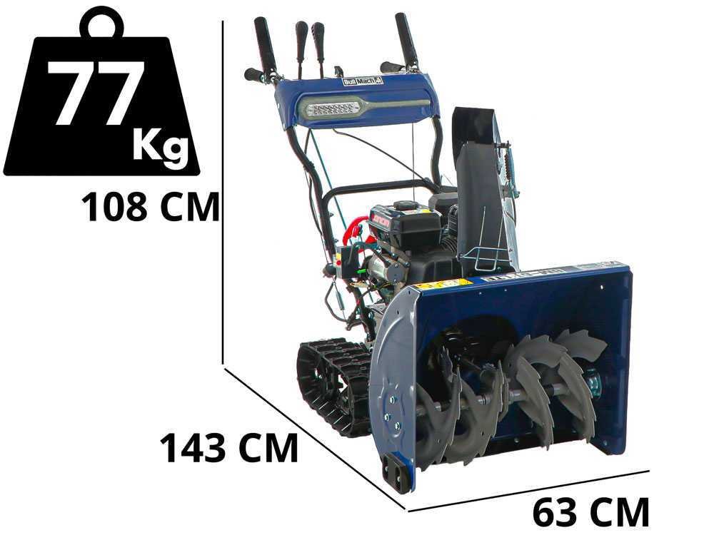 bullmach bm 61 lte fraise à neige thermique à chenilles loncin h200 bullmach bm 61 lte fraise à neige thermique à chenilles loncin h200