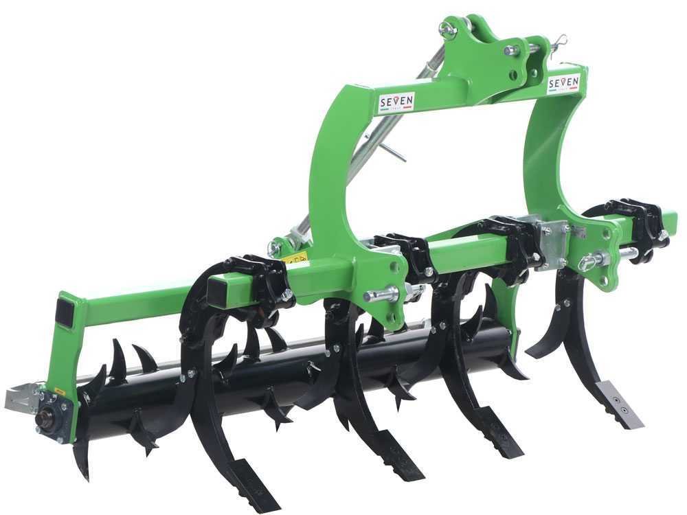 décompacteur agricole seven italy big à 4 dents 160 cm rouleau mécanique décompacteur agricole seven italy big à 4 dents 160 cm rouleau mécanique