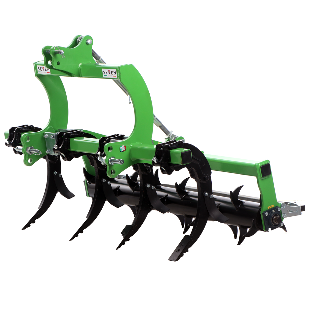 Accueil décompacteur agricole seven italy big à 4 dents 160 cm rouleau mécanique