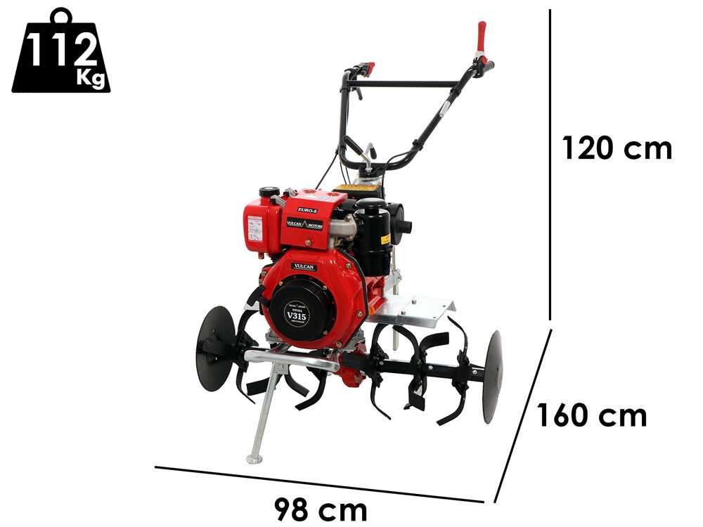 diesse ds94 motobineuse diesel 7 cv moteur vulcan 296 cm3 diesse ds94 motobineuse diesel 7 cv moteur vulcan 296 cm3