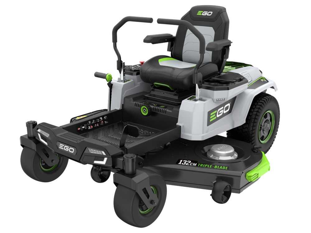 ego z6 zero turn zt5201e l tracteur tondeuse à batterie 56 v 40 ah rayon de braquage zéro ego z6 zero turn zt5201e l tracteur tondeuse à batterie 56 v 40 ah rayon de braquage zéro