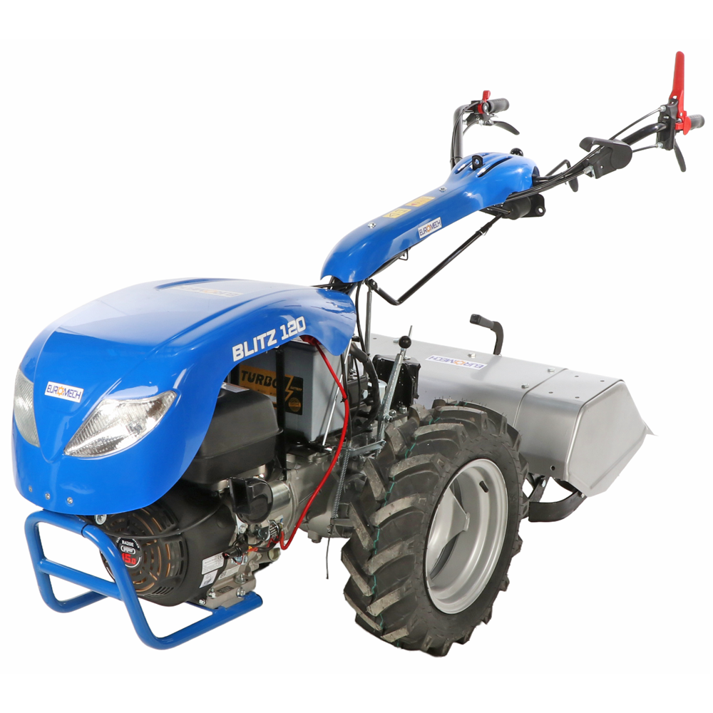 Accueil euromech blitz 120 motoculteur à essence yagmur r420 16 cv démarrage électrique