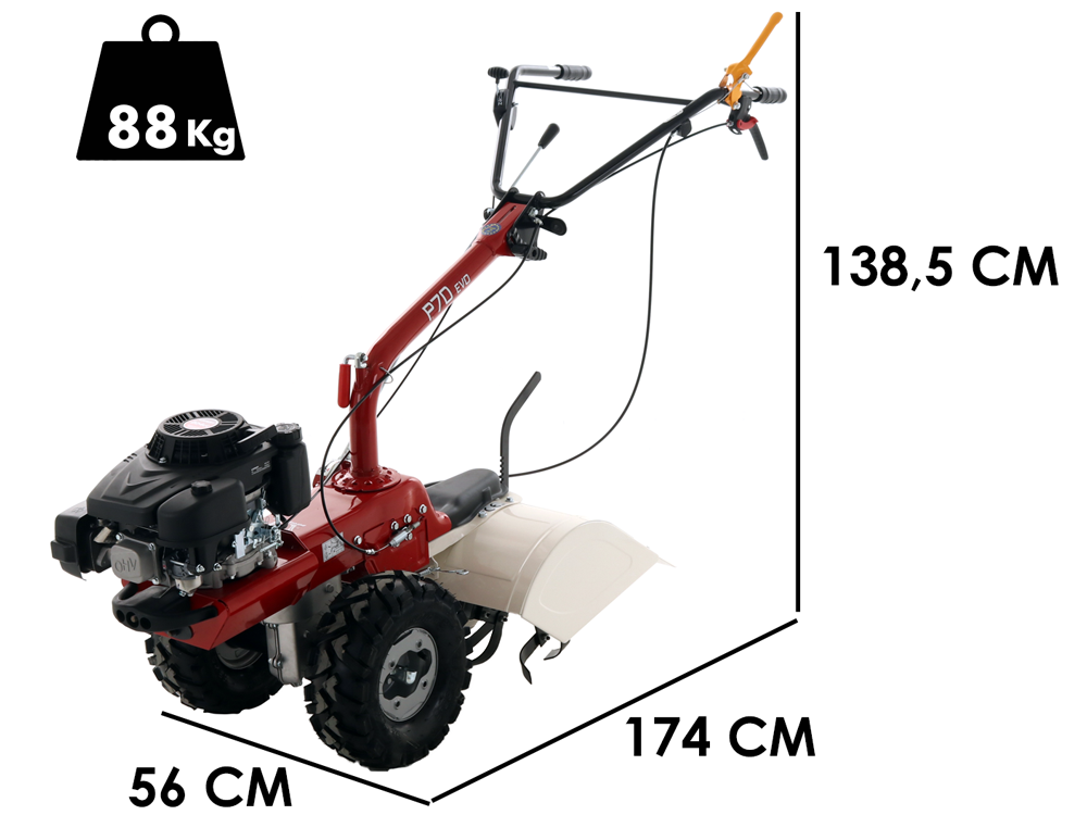 eurosystems p70 evo motoculteur à essence loncin lc1p75f 7 cv eurosystems p70 evo motoculteur à essence loncin lc1p75f 7 cv