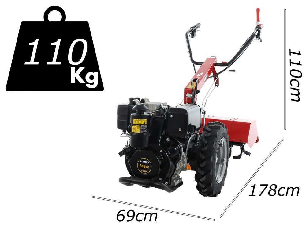 ginko 706 motoculteur diesel loncin d350f 8 cv ginko 706 motoculteur diesel loncin d350f 8 cv
