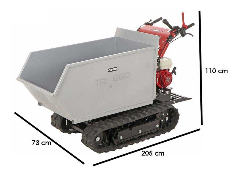 ginko tr 660 brouette à moteur thermique sur chenille dumper moteur honda gx 200 ginko tr 660 brouette à moteur thermique sur chenille dumper moteur honda gx 200