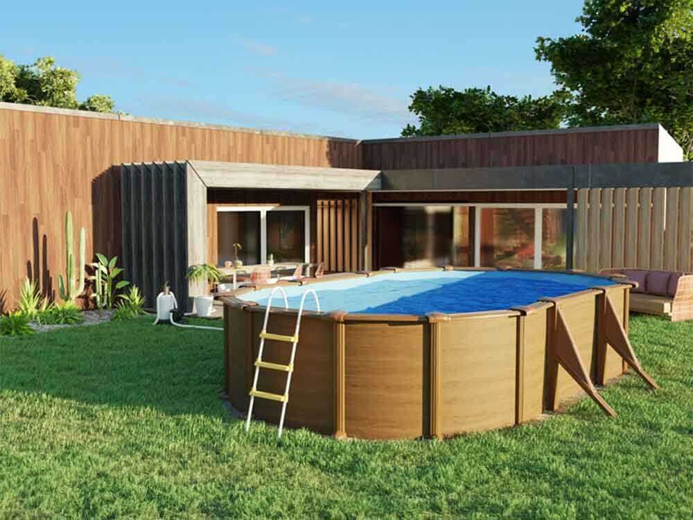 gre pacific ovale 610 x 375 x 120 cm piscine hors sol en acier gre pacific ovale 610 x 375 x 120 cm piscine hors sol en acier