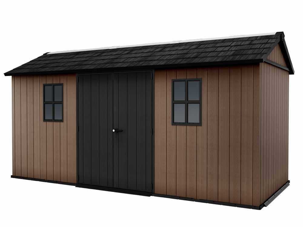 keter newton plus 7515/1575 abri de jardin avec porte à double battant et fenêtres 230 x 476 x 246 cm keter newton plus 7515/1575 abri de jardin avec porte à double battant et fenêtres 230 x 476 x 246 cm