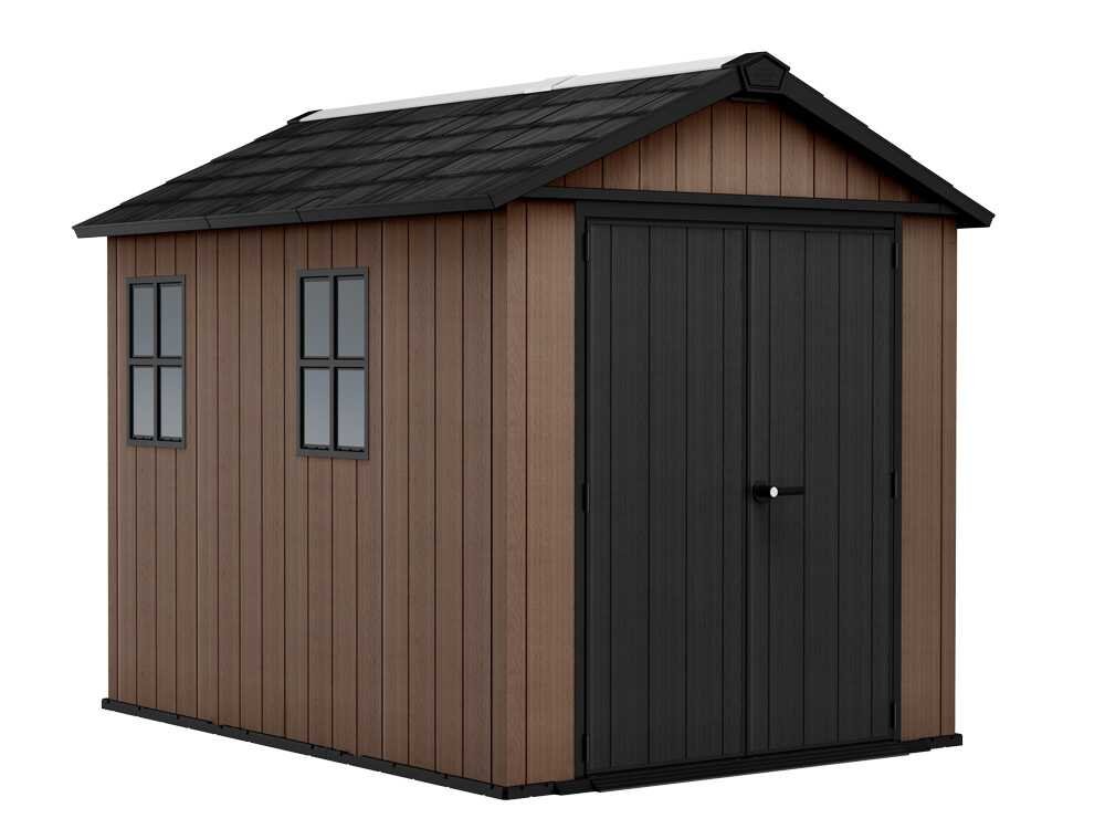 keter newton plus 759/975 abri de jardin avec porte à double battant et fenêtres 230 x 287 x 246 cm keter newton plus 759/975 abri de jardin avec porte à double battant et fenêtres 230 x 287 x 246 cm