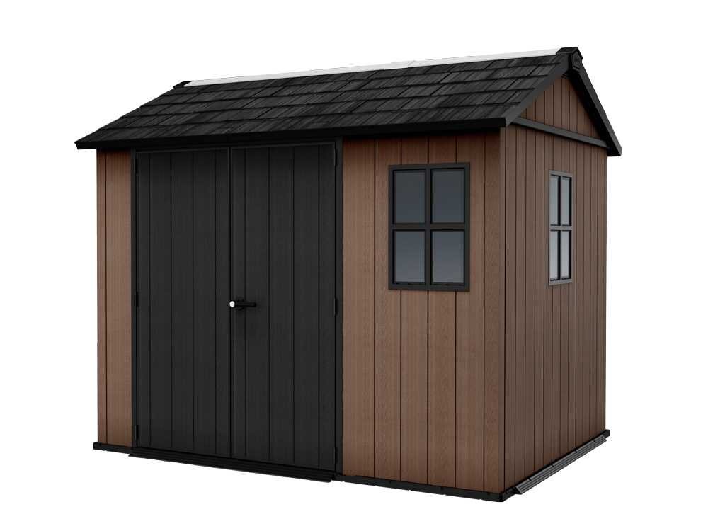 keter newton plus 759/975 abri de jardin avec porte à double battant et fenêtres 230 x 287 x 246 cm keter newton plus 759/975 abri de jardin avec porte à double battant et fenêtres 230 x 287 x 246 cm