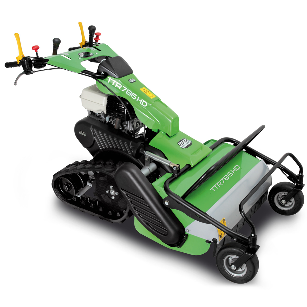 lampacrescia mgm ttr786hd tondeuse débroussailleuse à couteaux sur chenilles honda gx270