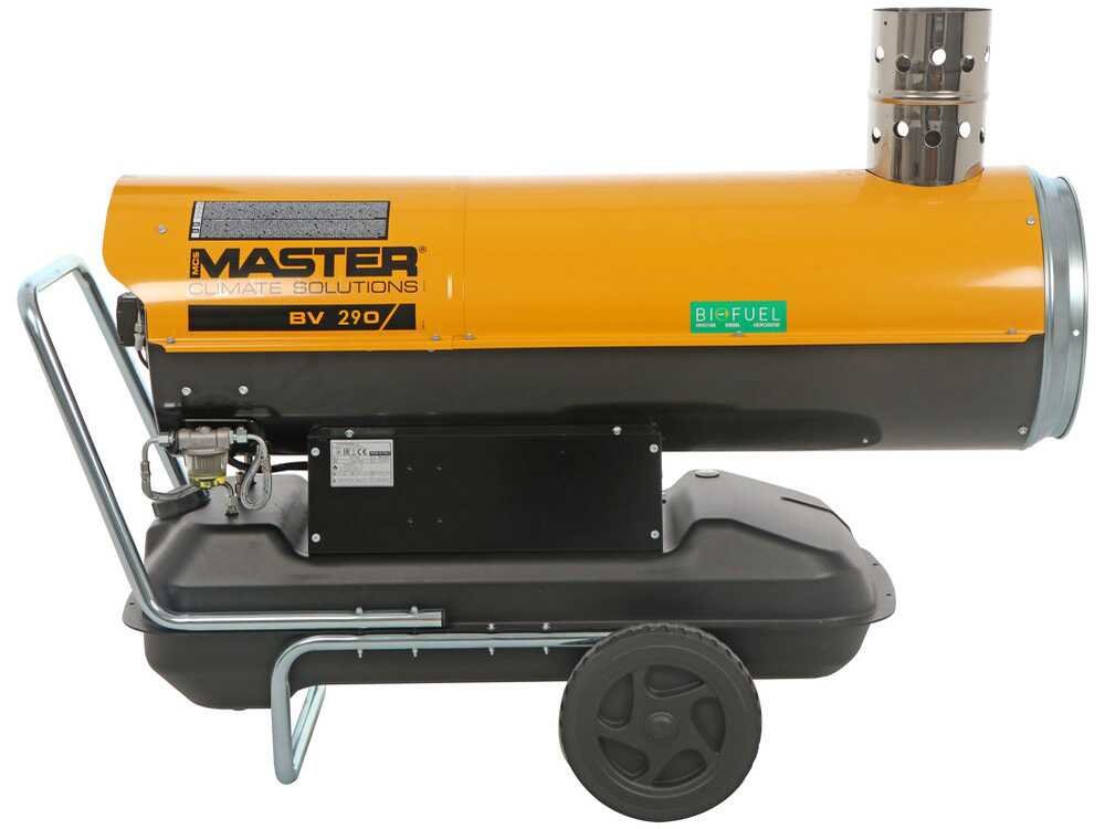 master bv 290 e générateur d'air chaud à gasoil à chauffage indirect master bv 290 e générateur d'air chaud à gasoil à chauffage indirect