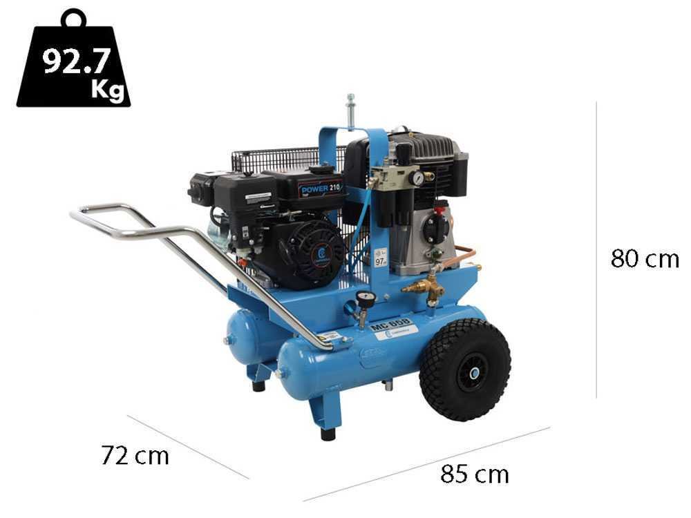 motocompresseur thermique campagnola mc 658 moteur essence 7 cv motocompresseur thermique campagnola mc 658 moteur essence 7 cv