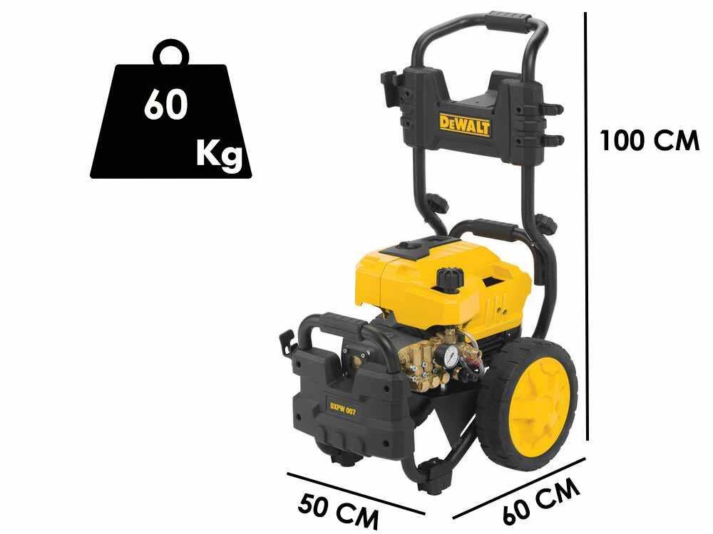 nettoyeur haute pression dewalt dxpw 007e triphasé de 230 bars max 840 l/h débit max nettoyeur haute pression dewalt dxpw 007e triphasé de 230 bars max 840 l/h débit max