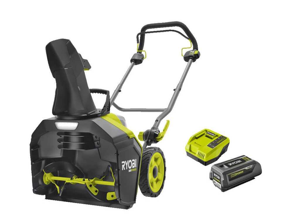 ryobi ry36stx45a 140 fraise à neige à batterie max power 36v 4ah ryobi ry36stx45a 140 fraise à neige à batterie max power 36v 4ah
