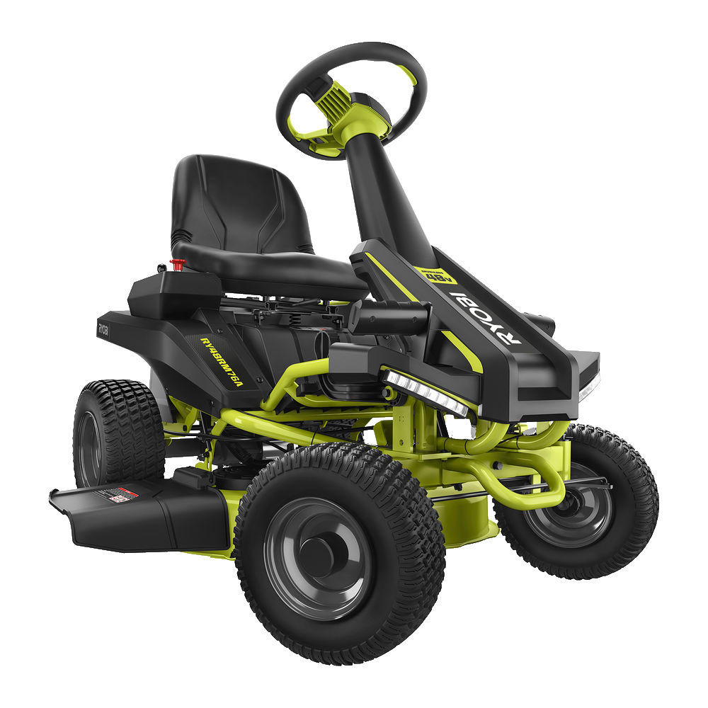 tondeuse autoportée sur batterie ryobi ry48rm76a moteur électrique à batterie 48v/50ah coupe de 76cm 2en1