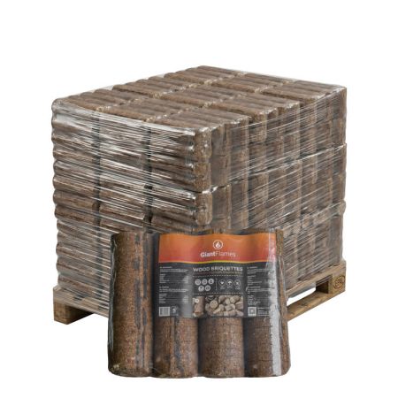 Accueil Briquettes de Giant Flames 190 sacs x 4