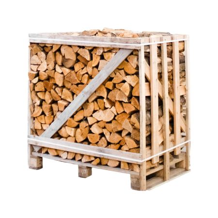 Accueil Demi-palette de bois de chauffage aulne séché au four 25cm