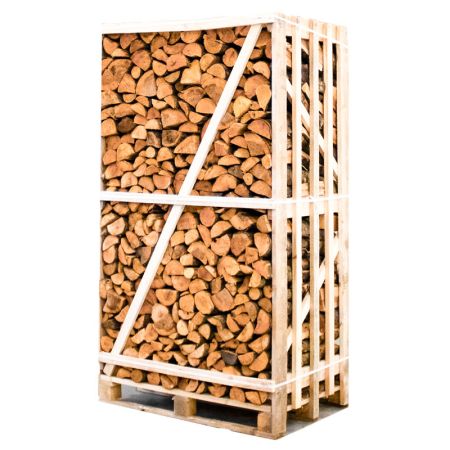 Palette de bois de chauffage aulne séché au four 25cm