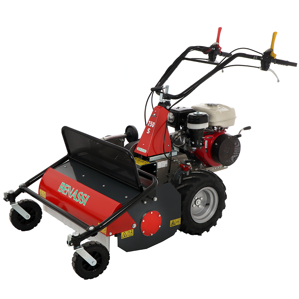 benassi t750s tondeuse débroussailleuse professionnelle à couteaux honda gx270