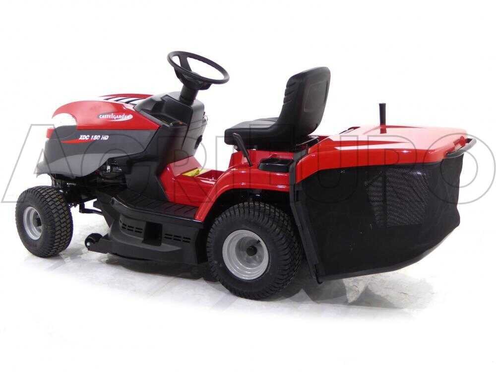 castelgarden xdc 150 hd tracteur tondeuse boîte de vitesses hydrostatique bac de ramassage castelgarden xdc 150 hd tracteur tondeuse boîte de vitesses hydrostatique bac de ramassage