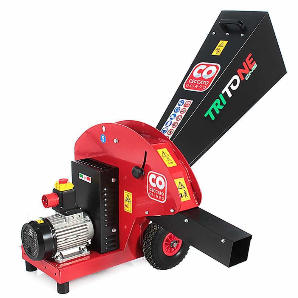 ceccato tritone one broyeur électrique moteur triphasé