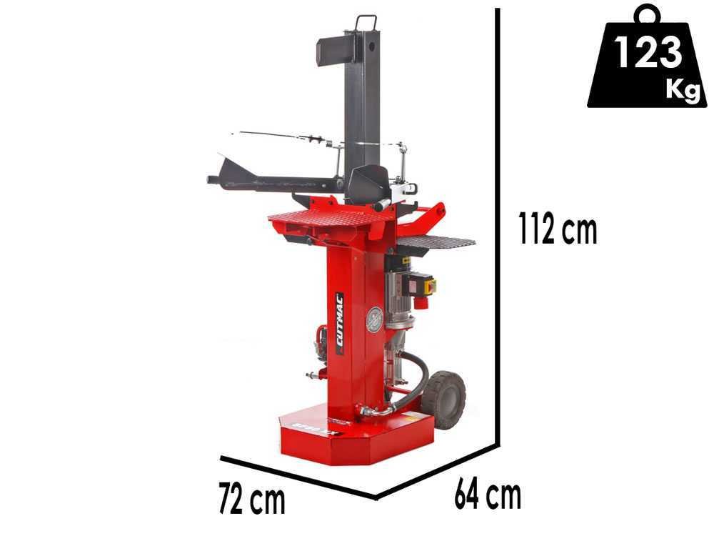 docma sf80 rapid 380/4 xx fendeuse à bois électrique verticale 400v docma sf80 rapid 380/4 xx fendeuse à bois électrique verticale 400v