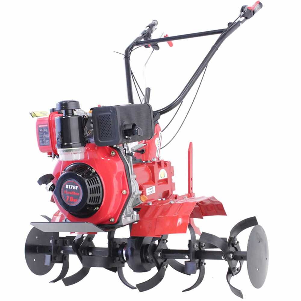 eurosystems euro 102 motobineuse diesel 7 cv moteur excalibur 296 cm3