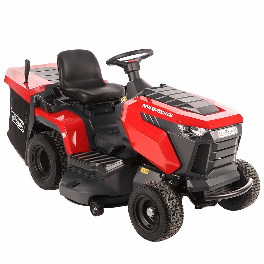 geotech pro prtm 180 1020 h cm tracteur tondeuse transmission hydrostatique bac de ramassage